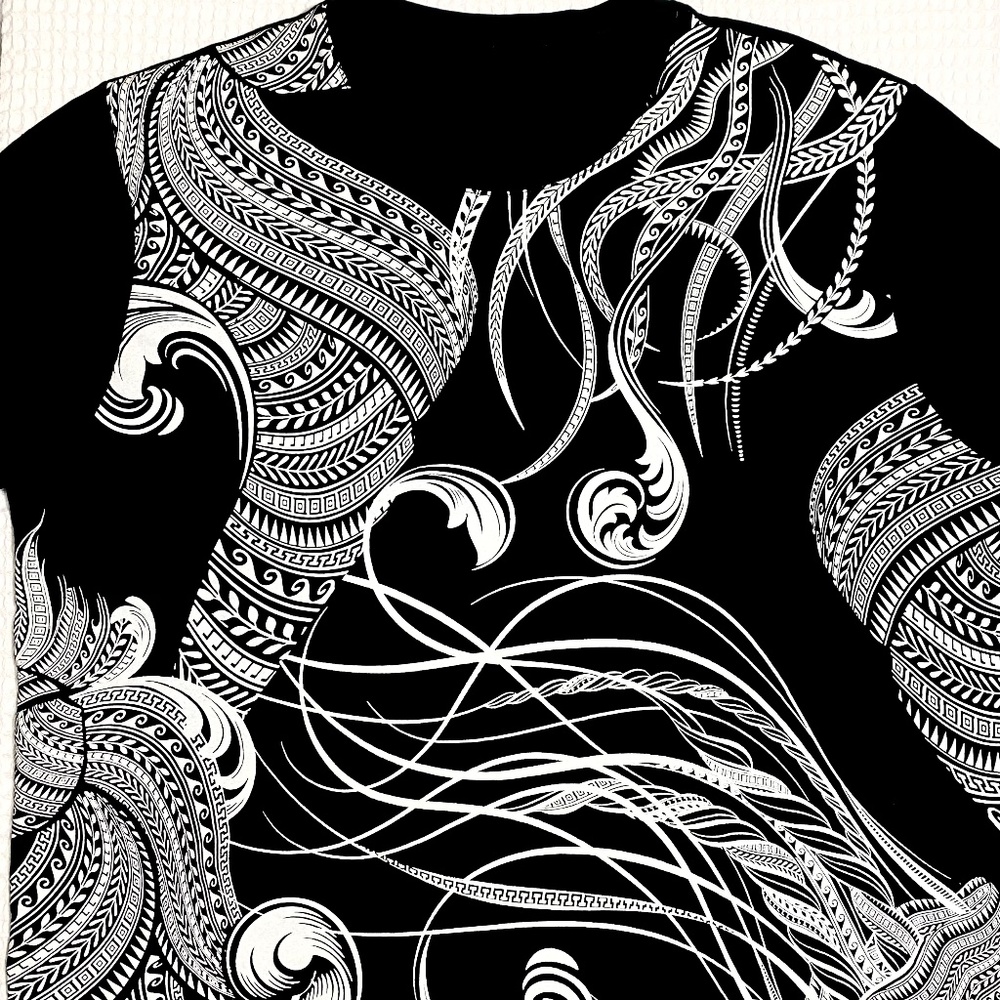 versace collection graphic t-shirt